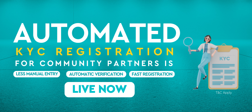 Introducing Automated Registration system for community Partners 